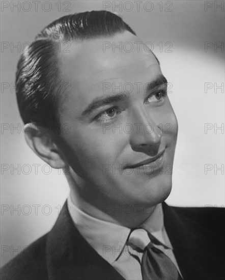 Lee Bowman, Publicity Portrait for the Film, "Wyoming", MGM, 1940