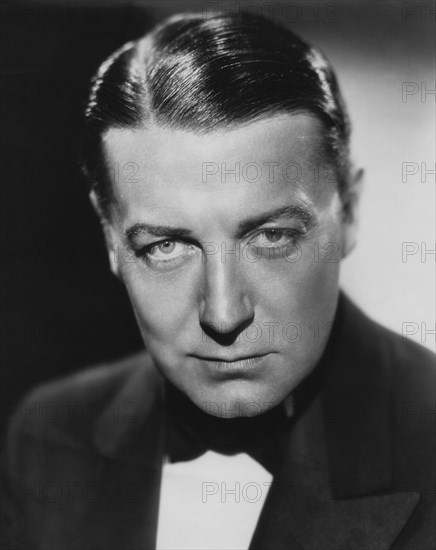 Actor Clive Brook, Publicity Portrait, 1930's