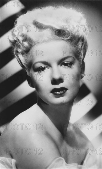 Actress Betty Hutton, Publicity Portrait, 1942