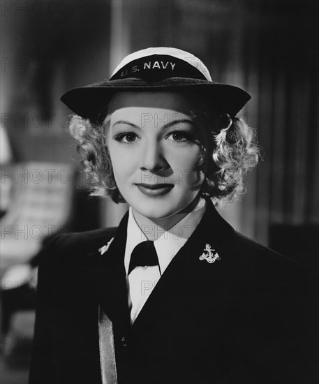 Betty Hutton, Publicity Portrait for the Film, "Here Come the Waves", Paramount Pictures, 1944