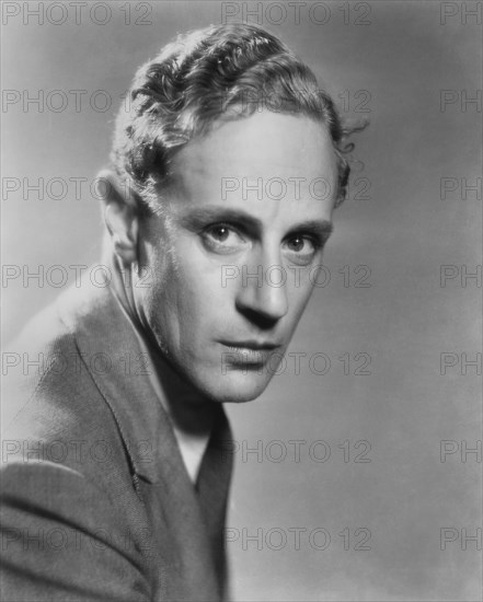 Actor Leslie Howard, Publicity Portrait for the Film, "Outward Bound", Warner Bros., 1930