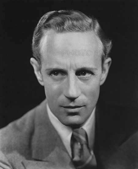 Actor Leslie Howard, Publicity Portrait for the Film, "Outward Bound", Warner Bros., 1930