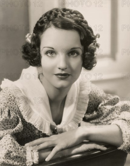 Actress Rochelle Hudson, United Artists Publicity Portrait for the Film, "The Mighty Barnum", 1934