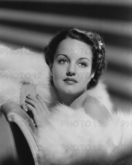 Actress Rochelle Hudson, Columbia Pictures Publicity Portrait for the Film, "The Music Goes 'Round", 1936