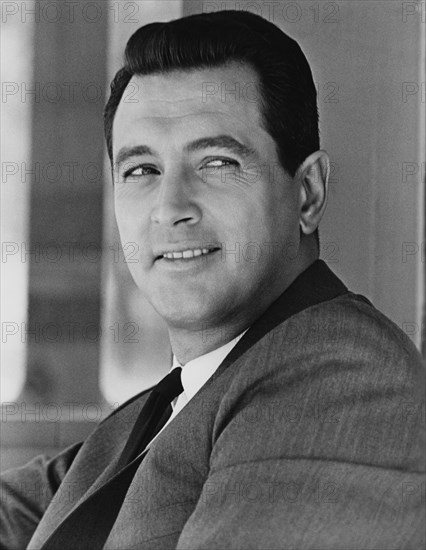 Actor Rock Hudson, Universal Pictures Publicity Portrait for the Film, "Strange Bedfellows", 1965