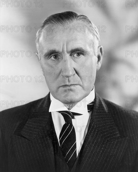 Donald Crisp, Publicity Portrait for the Film, "Beloved Brat", First National Picture, 1938