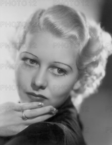 Shirley Deane, Publicity Portrait for the Film, "The First Baby", 20th Century-Fox, 1936