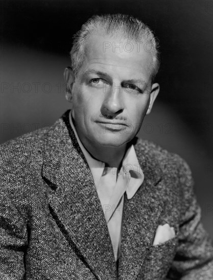 Reginald Denny, Publicity Portrait for the Film, "Eyes in the Night", MGM, 1942