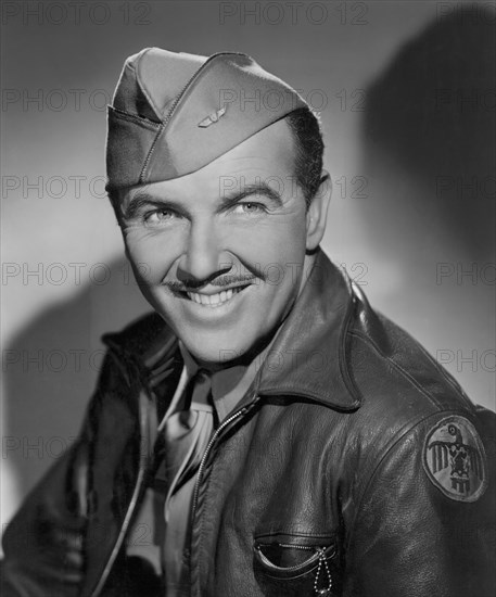 Preston Foster, Publicity Portrait for the Film, "Thunder Birds", 20th Century-Fox, 1942