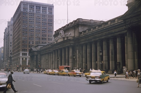Pennsylvania Station, New York City, New York, USA, July 1961