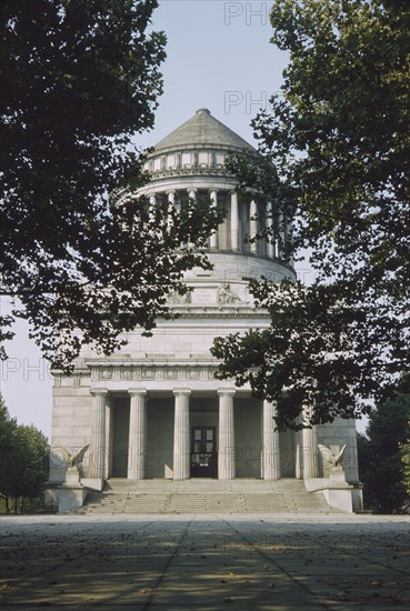 Grant's Tomb, Riverside Park, New York City, New York, USA, July 1961