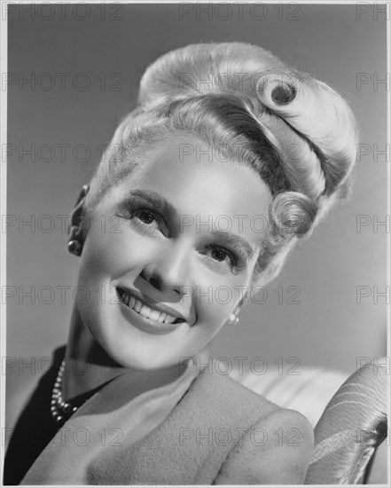 Adele Jergens, Publicity Portrait for the Film, "I Love Trouble", Columbia Pictures, 1948