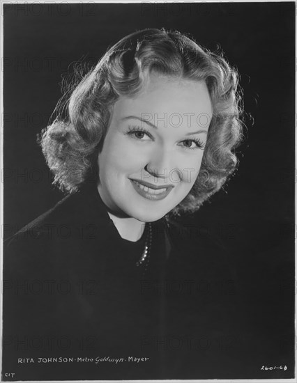 Rita Johnson, Publicity Portrait for the Film, "They All Come Out", MGM, 1939