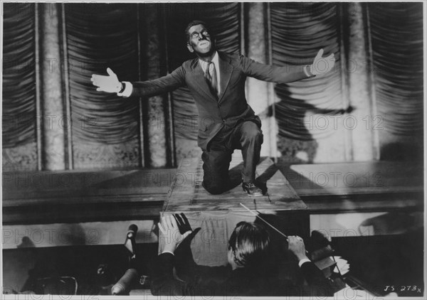 Al Jolson, on-set of the Film, "The Jazz Singer", 1927