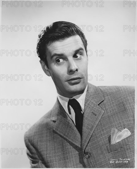 Actor Louis Jourdan, Publicity Portrait, 1950's