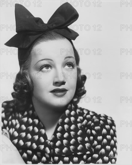 Arline Judge, Publicity Portrait for the Film, "One in a Million", 20th Century-Fox, 1936