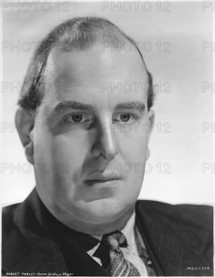 Robert Morley, Publicity Portrait for the Film, "Marie Antoinette", MGM, 1938