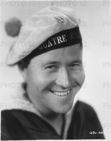 Jack Oakie, Publicity Portrait for the Film, "Sea Legs", Paramount Pictures, 1930