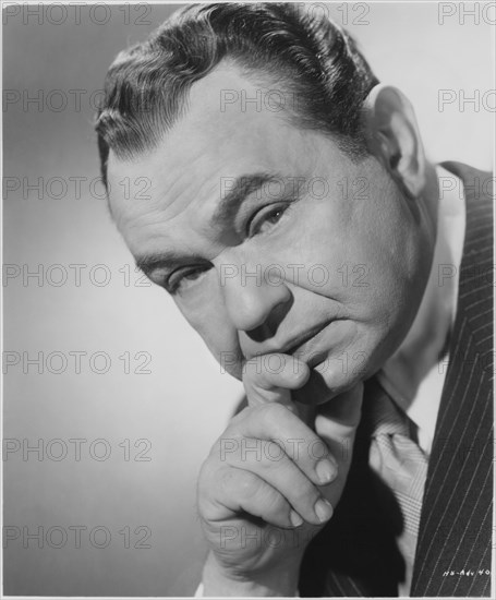 Edward G. Robinson, Publicity Portrait, United Artists, 1953