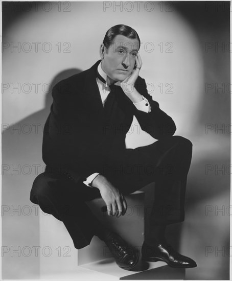 Arthur Treacher, Publicity Portrait for the Film, "She Had to Eat", 20th Century-Fox, 1937