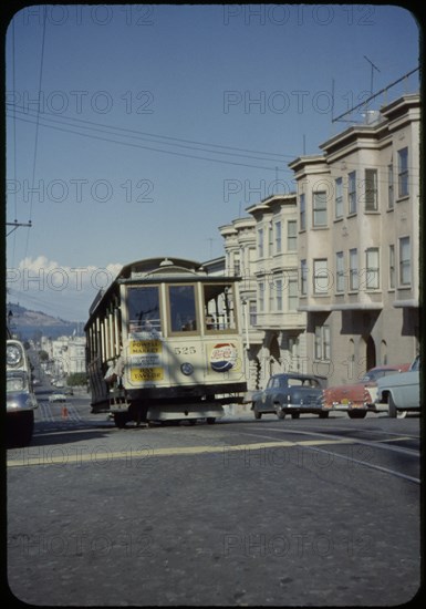 Cable Car, San Francisco, California, USA, 1957