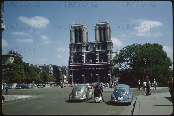 Notre Dame, Paris, France, 1961