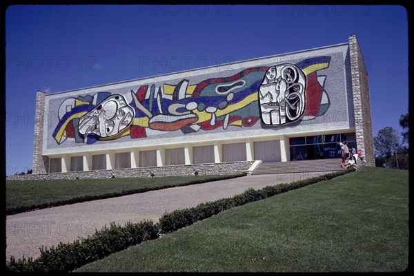 Musee National Fernand Leger, Biot, France, 1961