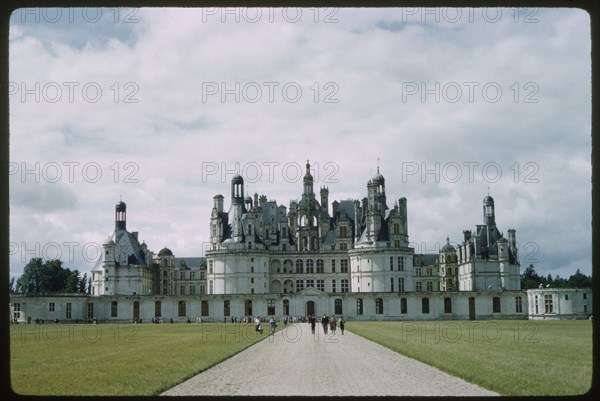 Château de Chambord, Chambord, France, 1961