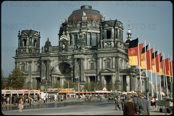 Berlin Cathedral, Berliner Dom, East Berlin, German Democratic Republic, 1961