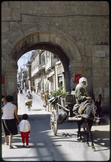 Straight Street Scene, Damascus, Syria, 1966