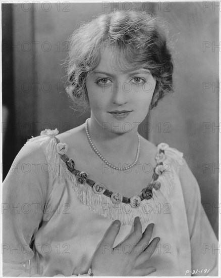 Doris Kenyon, Pubicity Portrait for the Silent Film, "If I Marry Again", First National Pictures, 1925