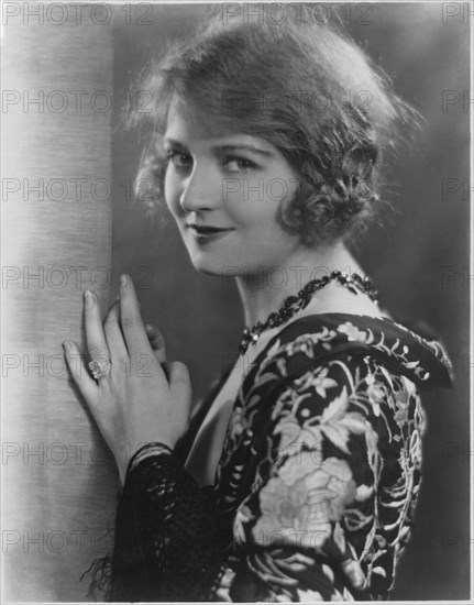 Doris Kenyon, Publicity Portrait for the Silent Films, "Men of Steel" and "Ladies at Play", First National Pictures, 1926