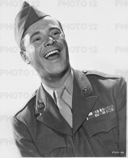 Jack Lemmon, Publicity Portrait for the Film, "Operation Mad Ball", Columbia Pictures, 1957