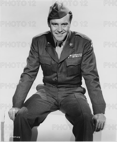 Jack Lemmon, Publicity Portrait for the Film, "Operation Mad Ball", Columbia Pictures, 1957