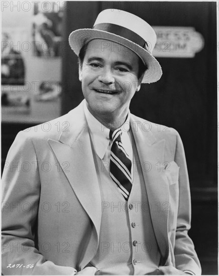 Jack Lemmon, on-set of the Film, "The Front Page", Universal Pictures, 1974