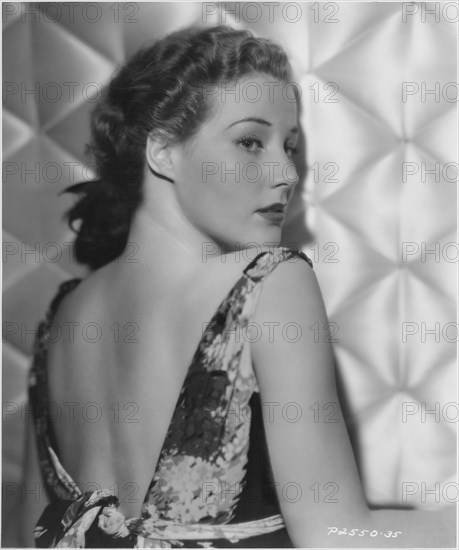 Janice Logan, Publicity Portrait, Paramount Pictures, 1939