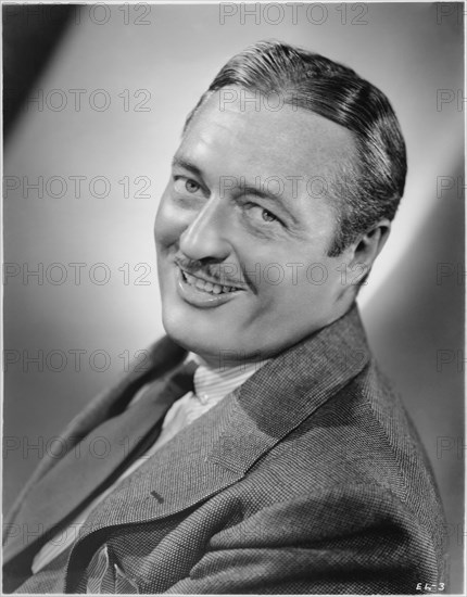 Edmund Lowe, Publicity Portrait for the Film, "Under Cover of Night", MGM, 1937