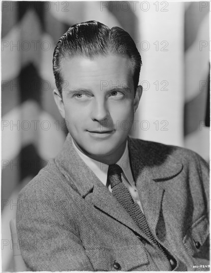 William Lundigan, Publicity Portrait for the Film, "Salute to the Marines", MGM, 1943