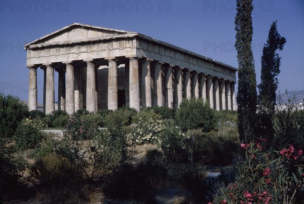 Temple of Hephaestus, Athens, Greece, 1962