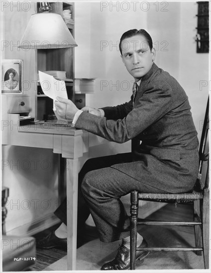 Fredric March, Publicity Portrait for the Film, "The Eagle and the Hawk", Paramount Pictures, 1933