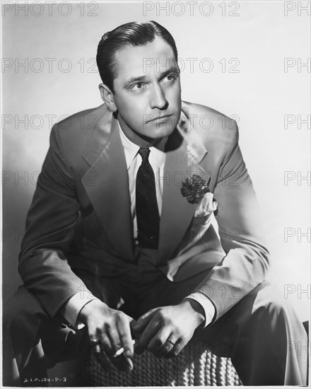 Fredric March, Publicity Portrait for the Film, "Nothing Sacred", United Artists, 1937