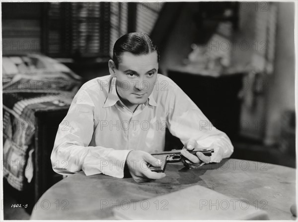 Herbert Marshall, on-set of the Film, "Evenings for Sale", Paramount Pictures, 1932