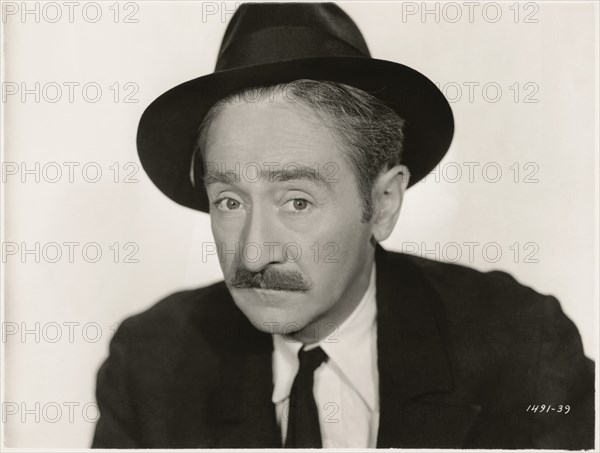 Adolphe Menjou, Publicity Portrait for the Film, "Little Miss Marker", Paramount Pictures, 1934