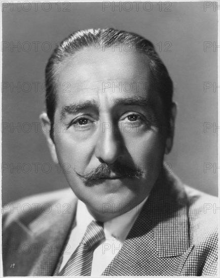 Adolphe Menjou, Publicity Portrait for the Film, "Letter of Introduction", Universal Pictures, 1938