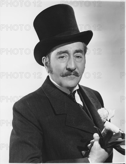 Adolphe Menjou, Publicity Portrait for the Film, "Sweet Rosie O'Grady", 20th Century Fox, 1943