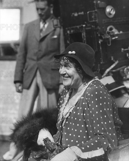 Alison Skipworth, Publicity Portrait, on-set of the Film, "If I had a Million", Paramount Pictures, 1932