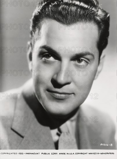 Kent Taylor, Publicity Portrait for the Film, "The Mysterious Rider", Paramount Pictures, 1933