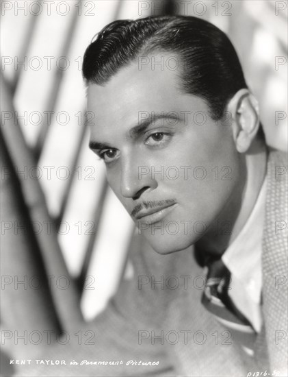 Actor Kent Taylor, Publicity Portrait, Paramount Pictures, 1930's