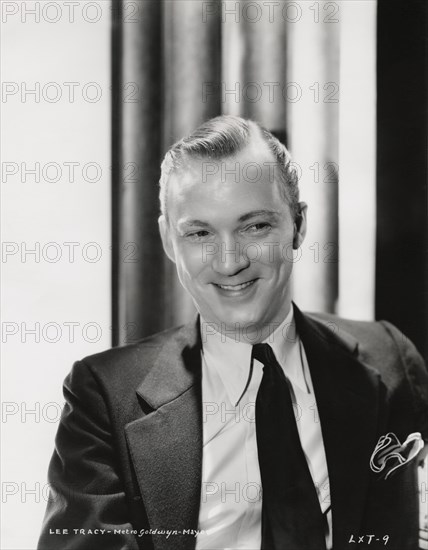 Actor Lee Tracy, Publicity Portrait, MGM, 1933