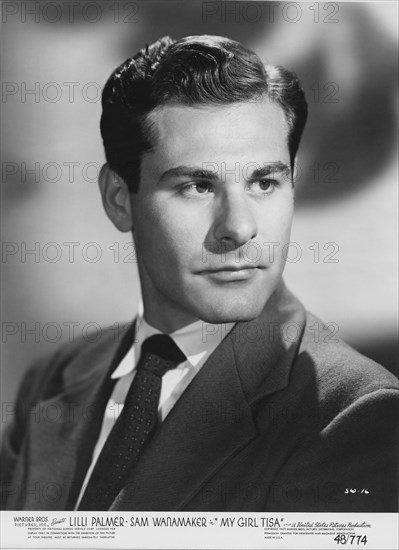 Sam Wanamaker, Publicity Portrait for the Film, "My Girl Tisa", Warner Bros., 1948